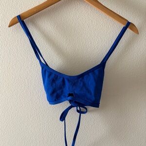 Jolyn Clothing Blue Bikini Top